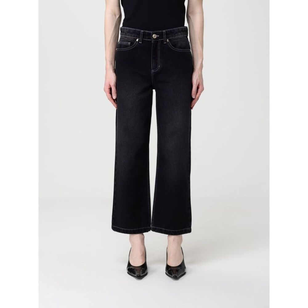 Just Cavalli Women Cropped Denim Jeans Just Cavalli